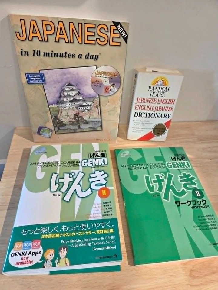 Learning Japanese Textbook Lot