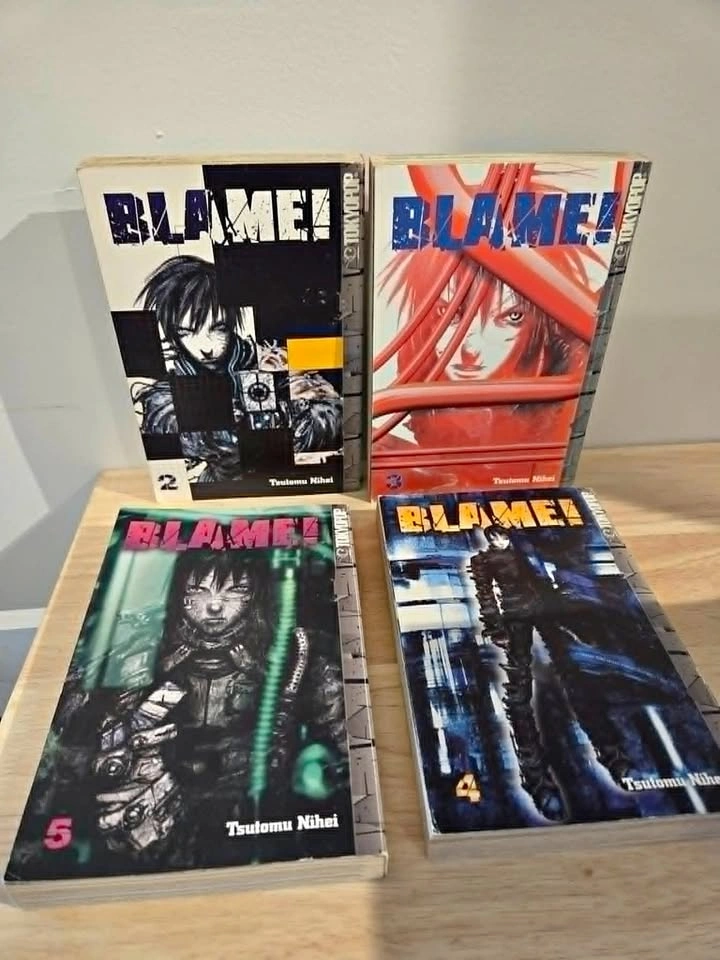 BLAME! Manga Volumes 2-5