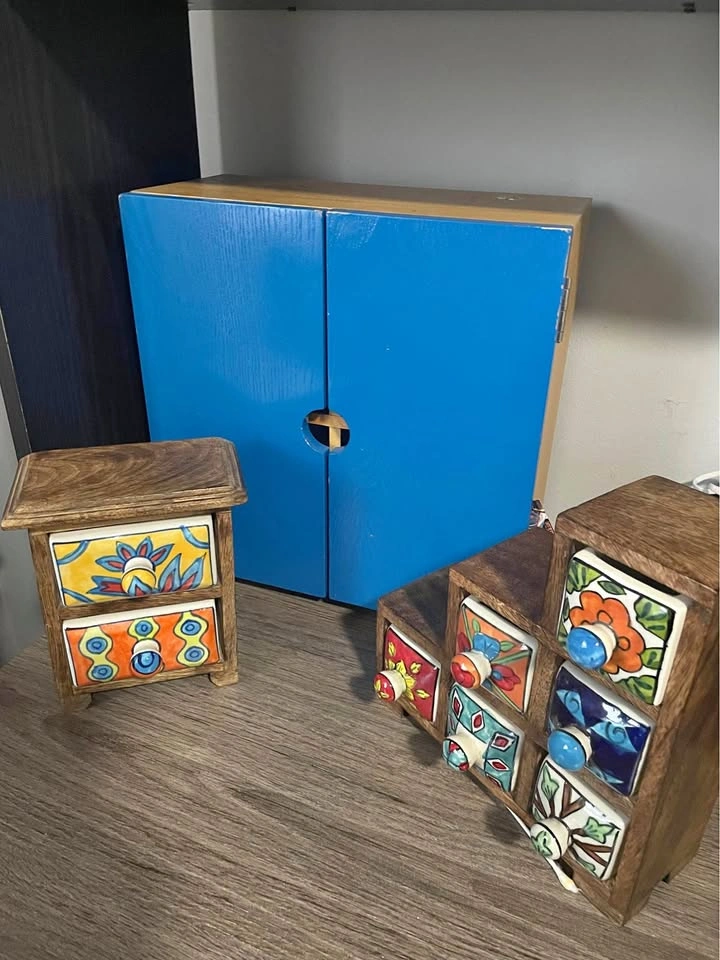 Jewelry Organizers and Medicine Cabinet