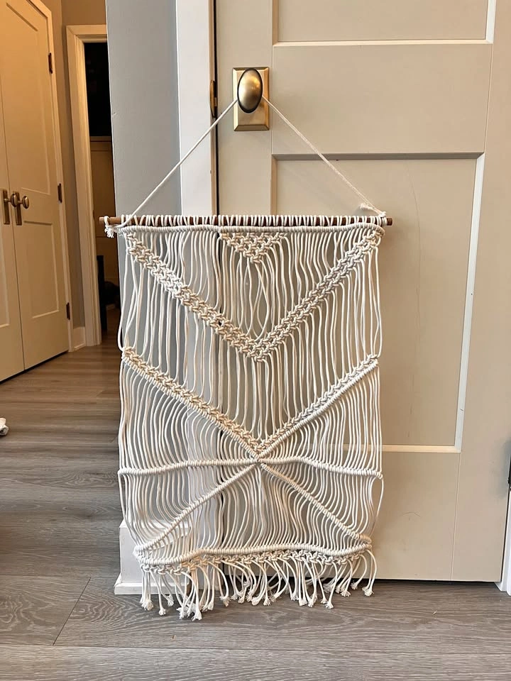 Boho Macrame Wall Art Piece