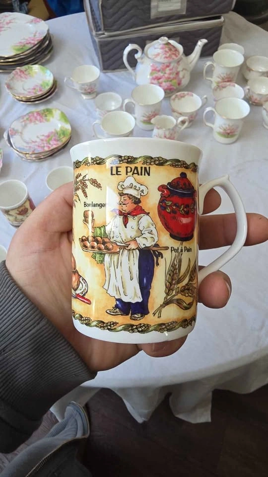 Set of 9 Duchess Fine Bone China Mugs – Made in England - photo 2