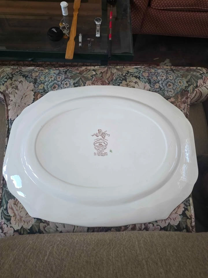 Rare 20.5” Johnson Brothers Wild Turkeys Platter – Made in Engla - photo 2