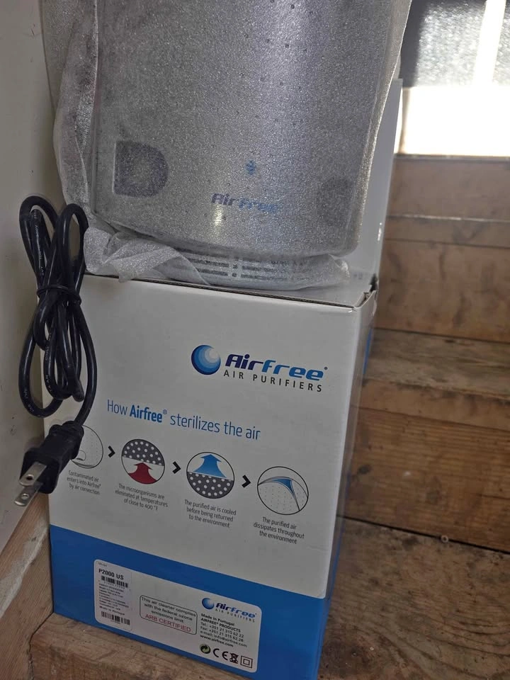 Brand New Airfree Air Purifiers – Allergy & Mold Control