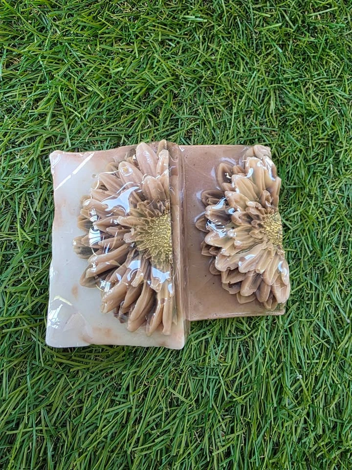 Coffee Cacao Flower Soap - photo 2