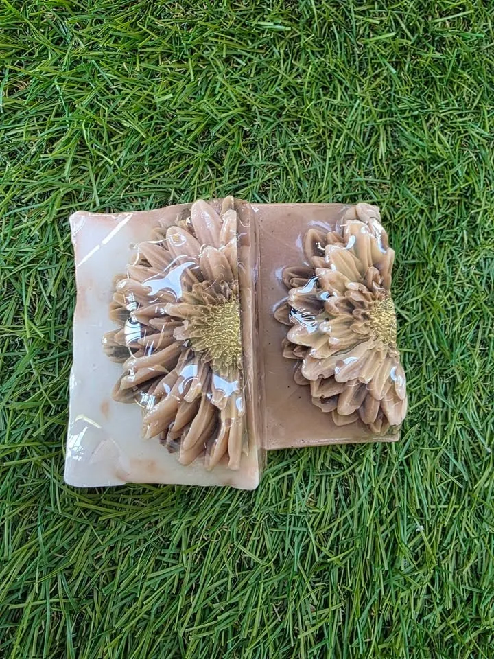 Coffee Cacao Flower Soap - photo 2
