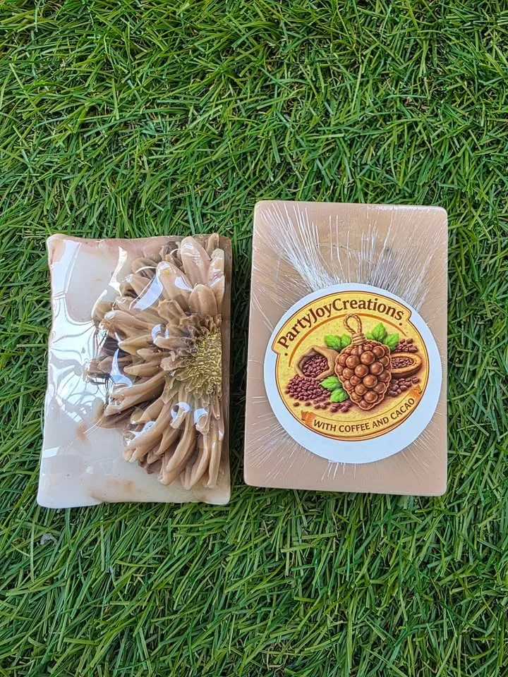 Coffee Cacao Flower Soap - photo 4