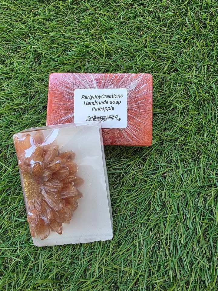 Handmade Soap Pineapple and Flower - photo 2
