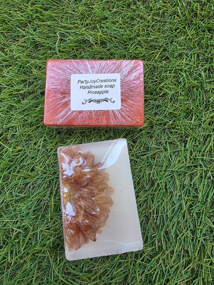 Handmade Soap Pineapple and Flower - photo 3