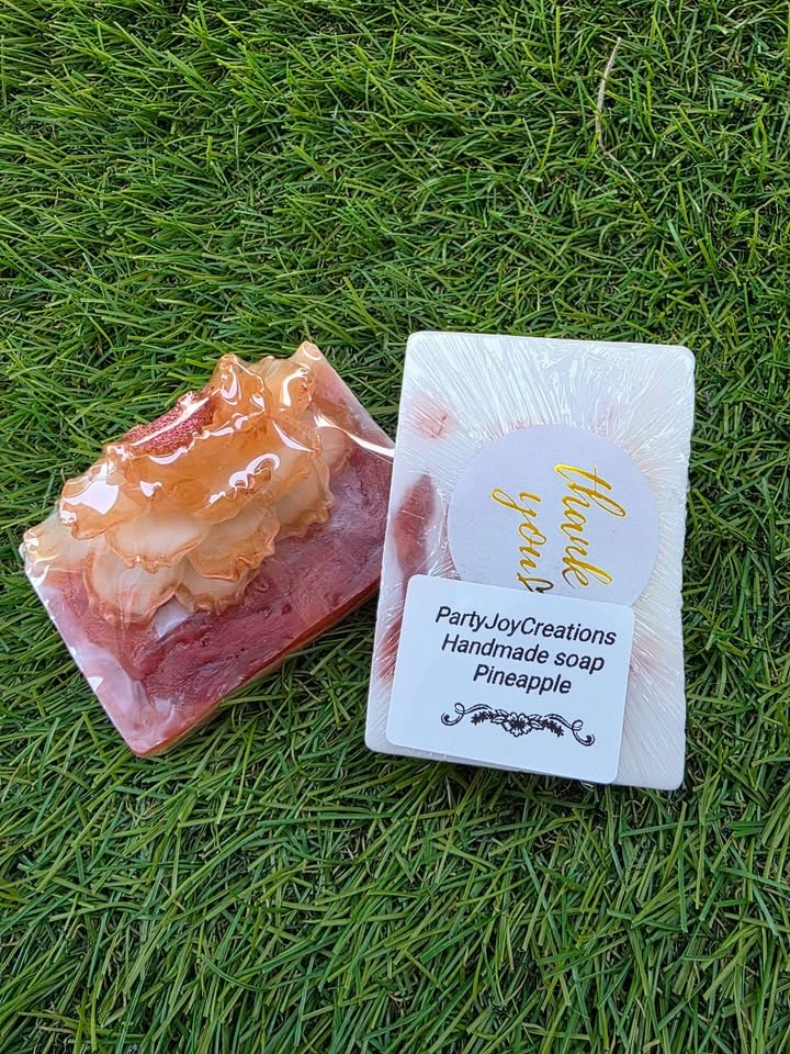 Handmade Pineapple Soap - photo 4