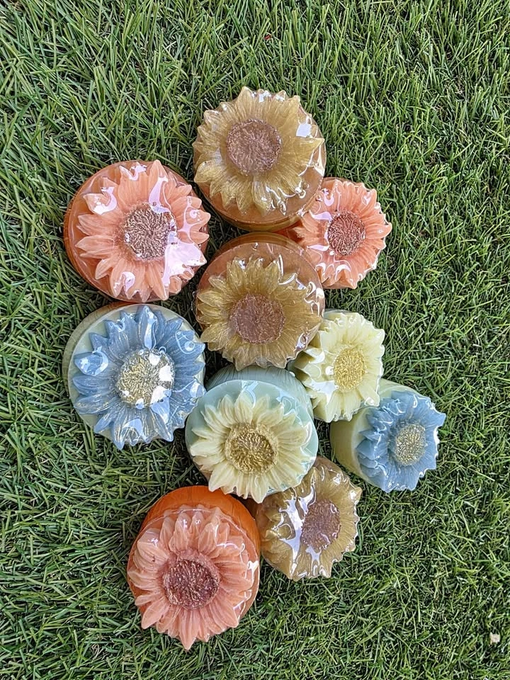 Handmade Flower Soaps