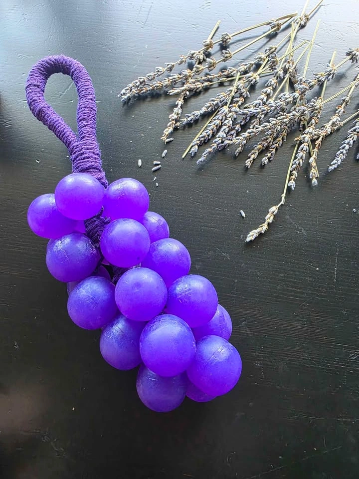 Purple Grape Shape Soap Lavender - photo 2