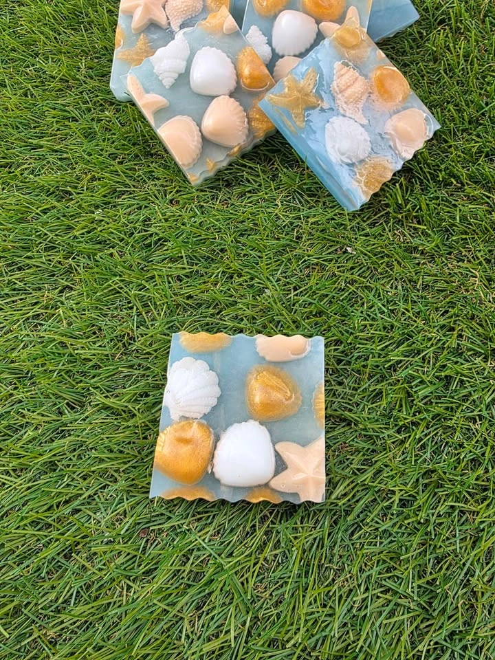 Ocean themed seashell starfish soaps - photo 5