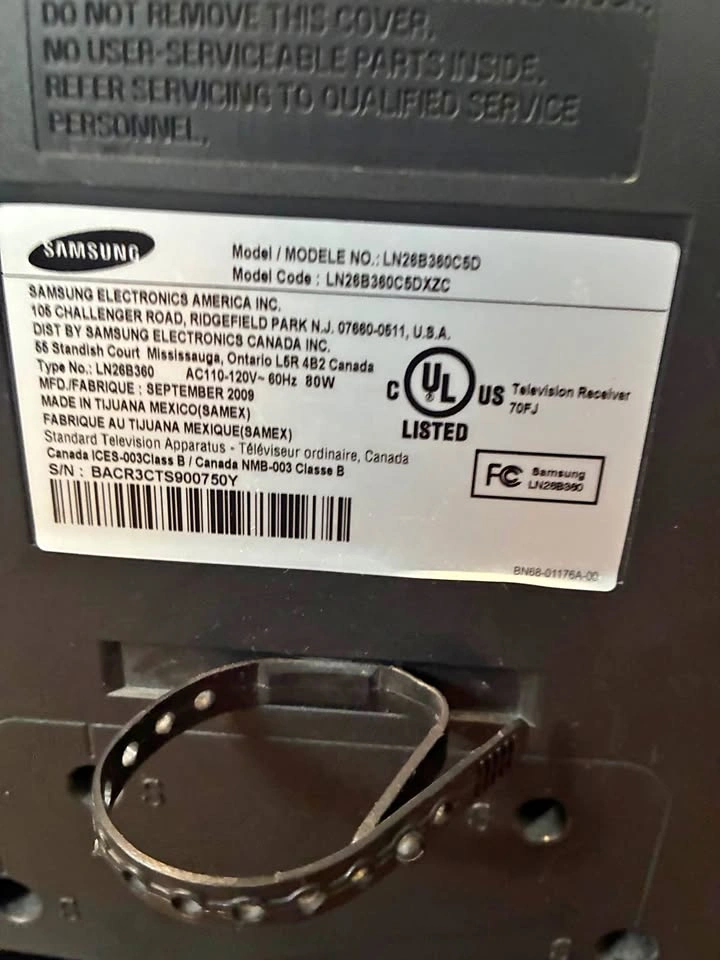 Samsung TV 26in