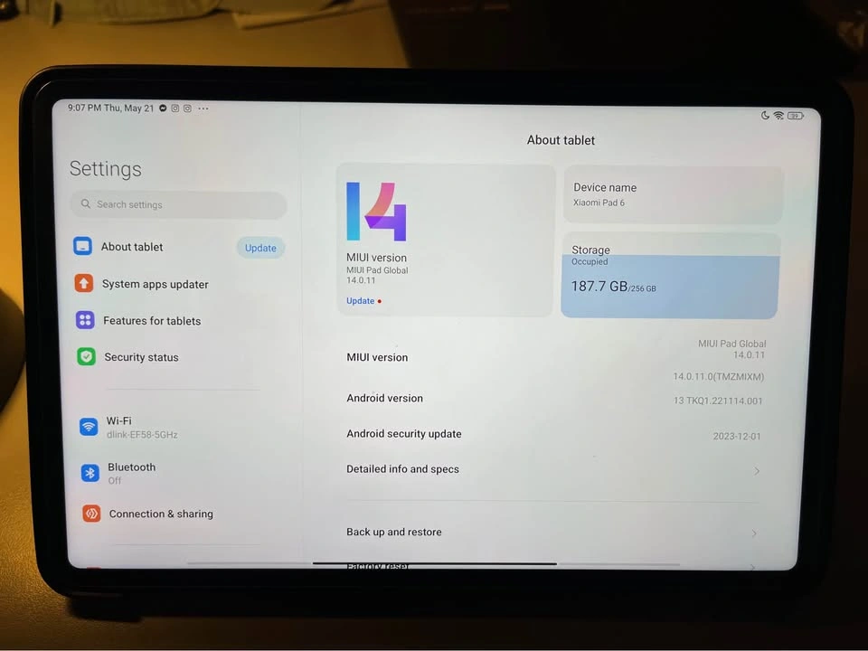 Xiaomi Pad 6 8GB/256GB – Excellent Condition - photo 3