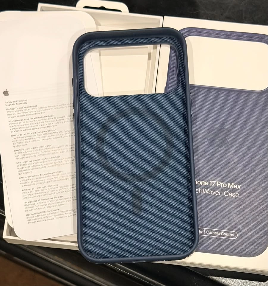 Apple iPhone 17 Pro Max TechWoven Case - Blue - photo 2