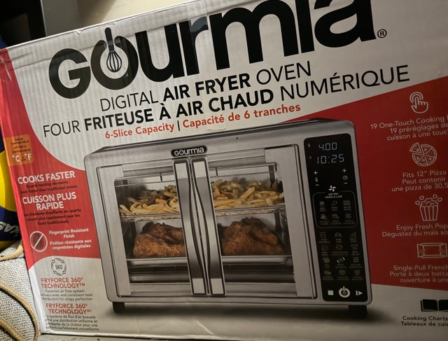 Gourmia Digital Air Fryer Oven Combo