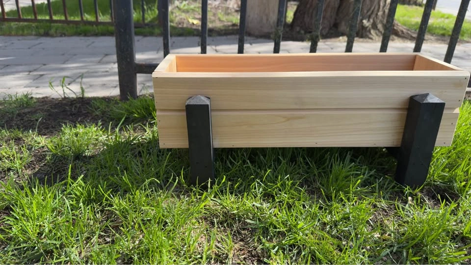 Cedar Planter Box with Legs - photo 2
