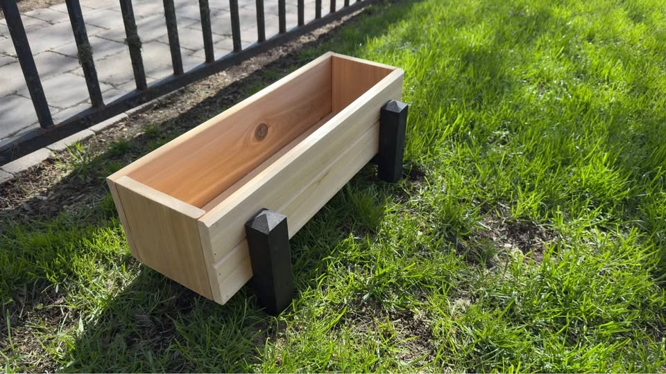 Cedar Planter Box with Legs - photo 5