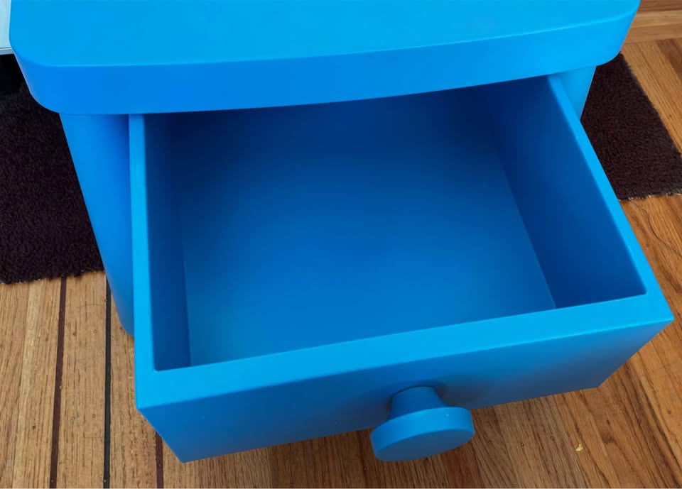IKEA Mammut Blue Kids’ Activity Table - Like New - photo 3