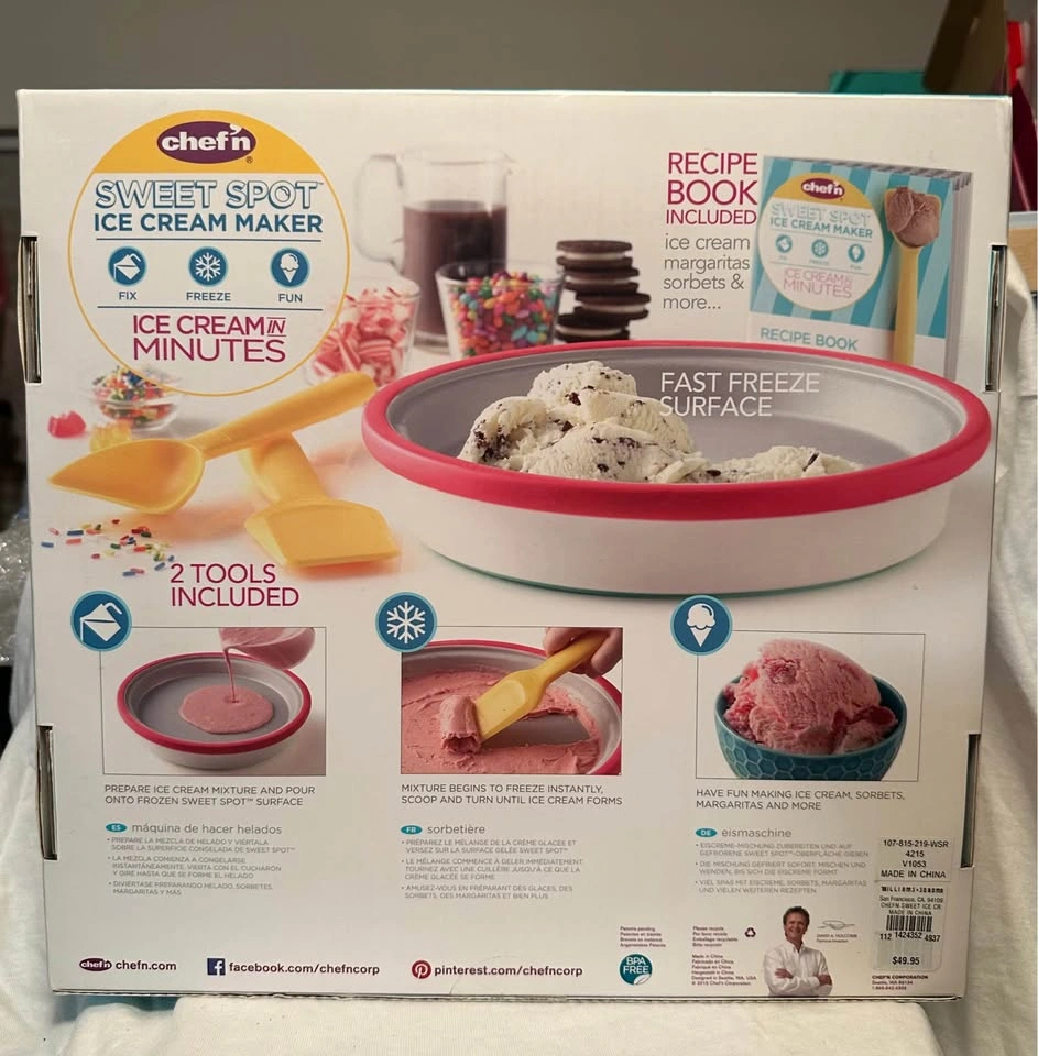 Chef'N Ice Cream Maker - photo 2