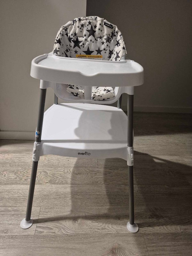 Evenflo High Chair - White with Stars