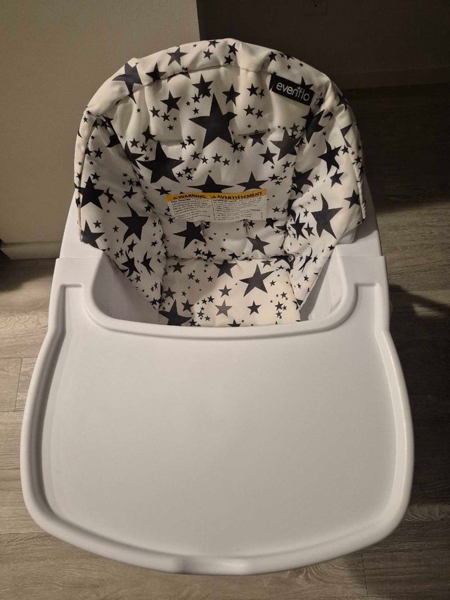 Evenflo High Chair - White with Stars - photo 3