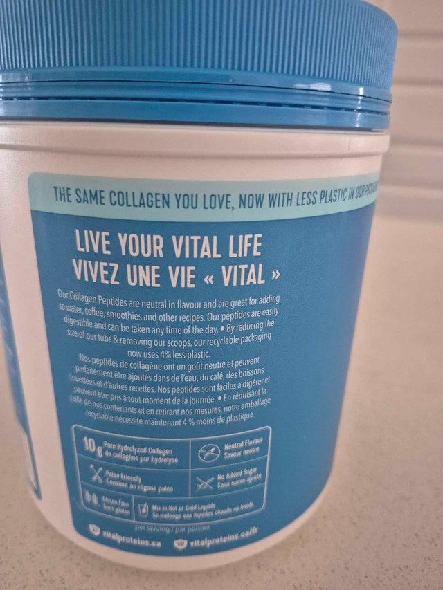 Vital Proteins Original Bovine Collagen Peptides Powder - photo 3