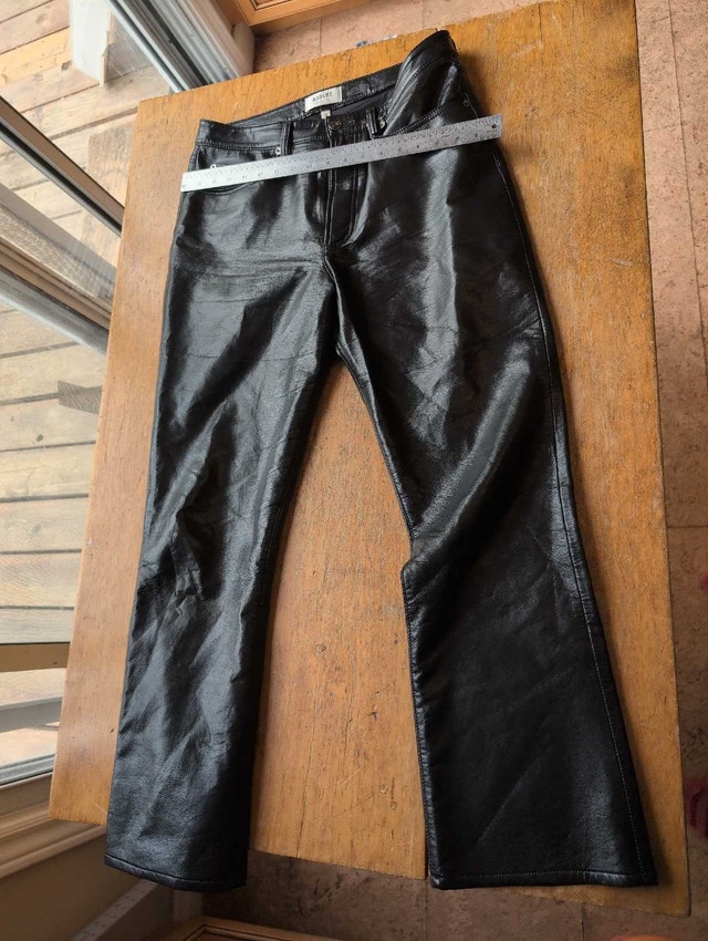 AGOLDE Pants Faux Leather Size 28