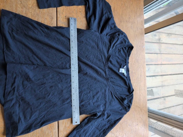 Athleta Top Mens Large Navy Blue
