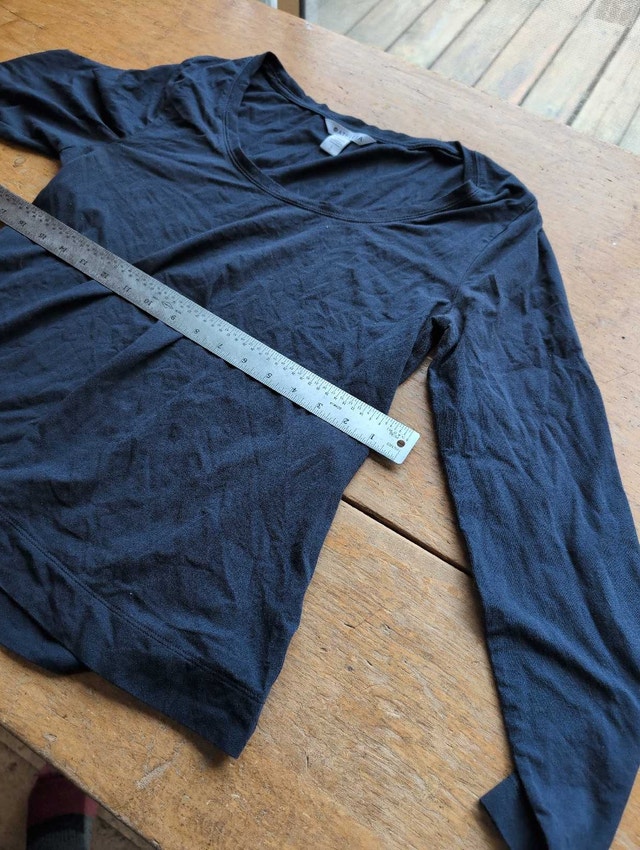Athleta Top Mens Large Navy Blue - photo 3