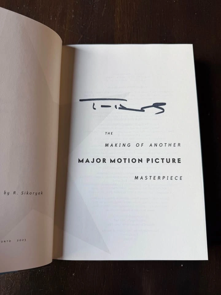Tom Hanks Autographed Novel - The Making of Another Major Motion - photo 2