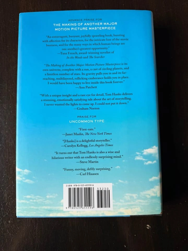 Tom Hanks Autographed Novel - The Making of Another Major Motion - photo 3
