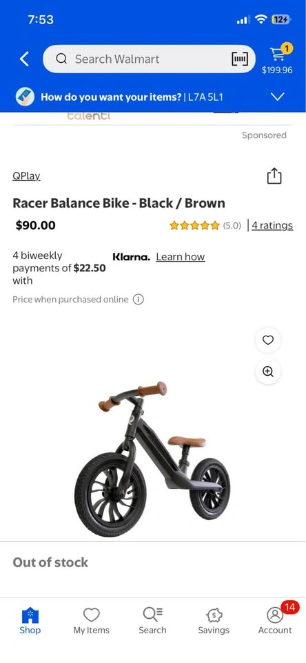 Racer Balance Bike for Toddlers - Brand New - photo 5