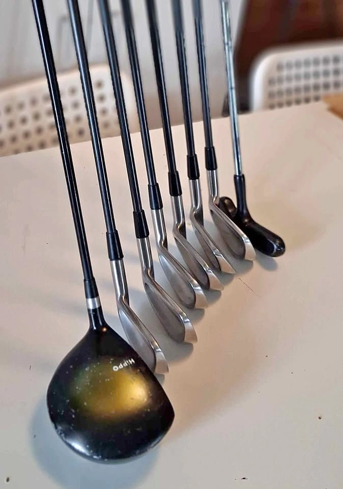 Hippo John Daly Golf Club Set & Wilson Putter
