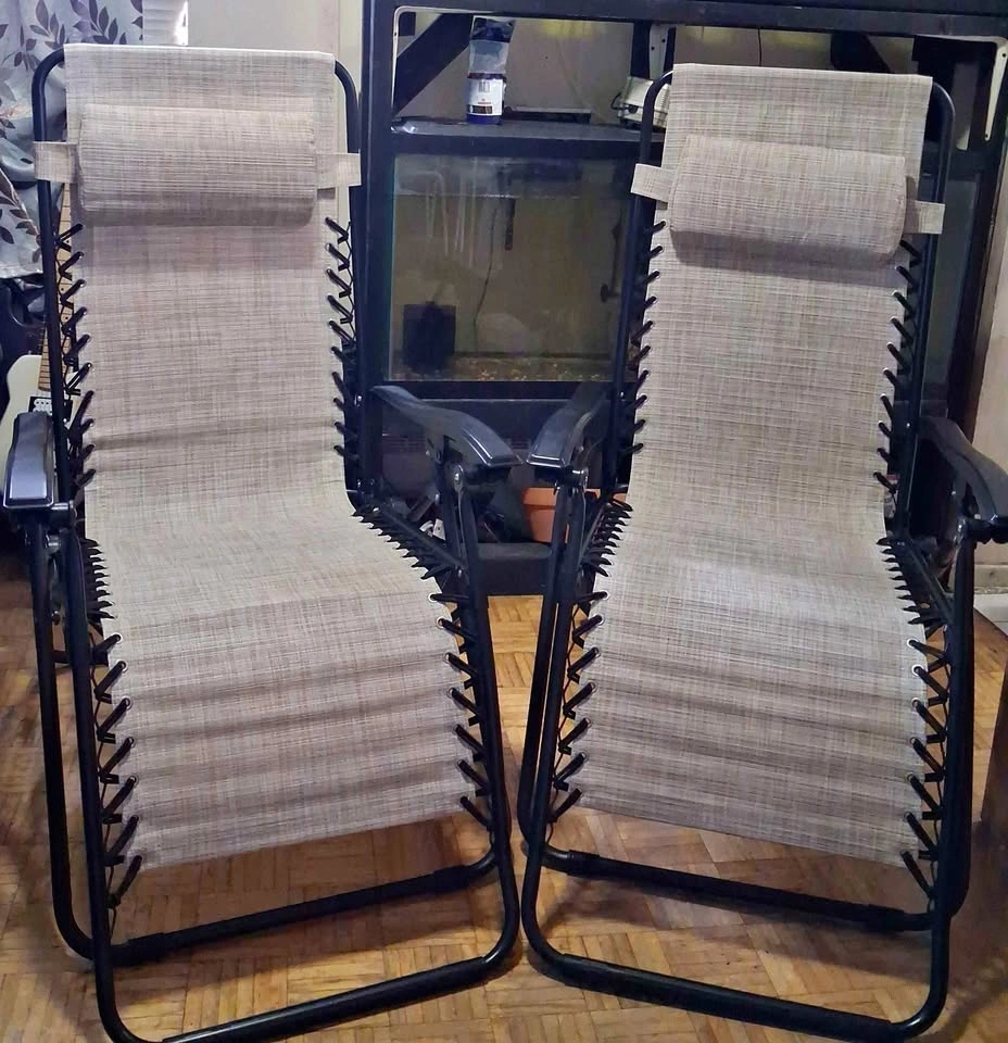 Pair of Zero Gravity Reclining Chairs