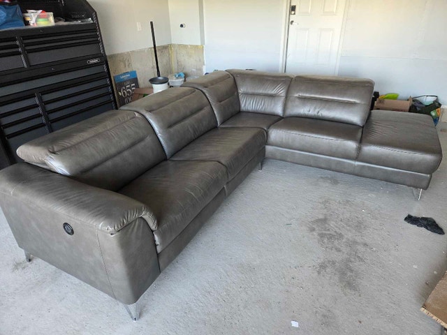 Sectional Leather Couch