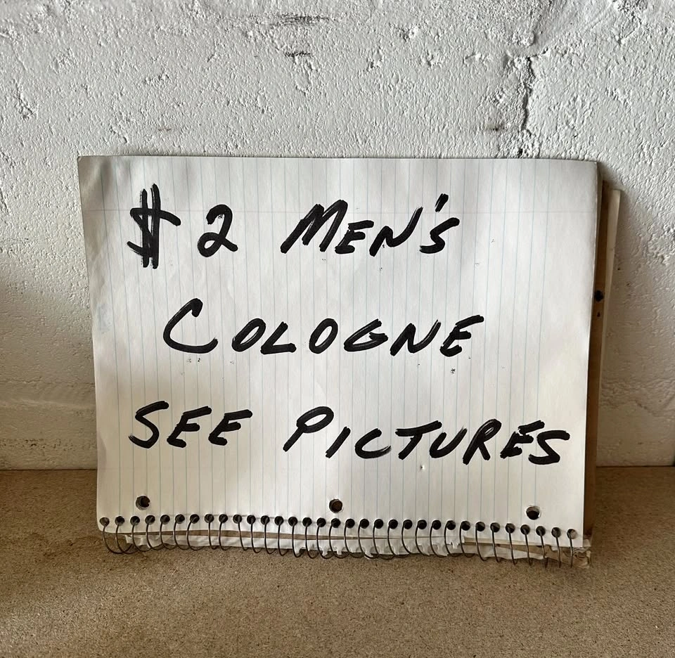 $2 Assorted Men's Cologne
