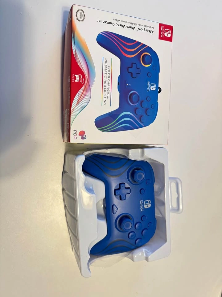 PDP Afterglow Wave Wired Controller for Nintendo Switch
