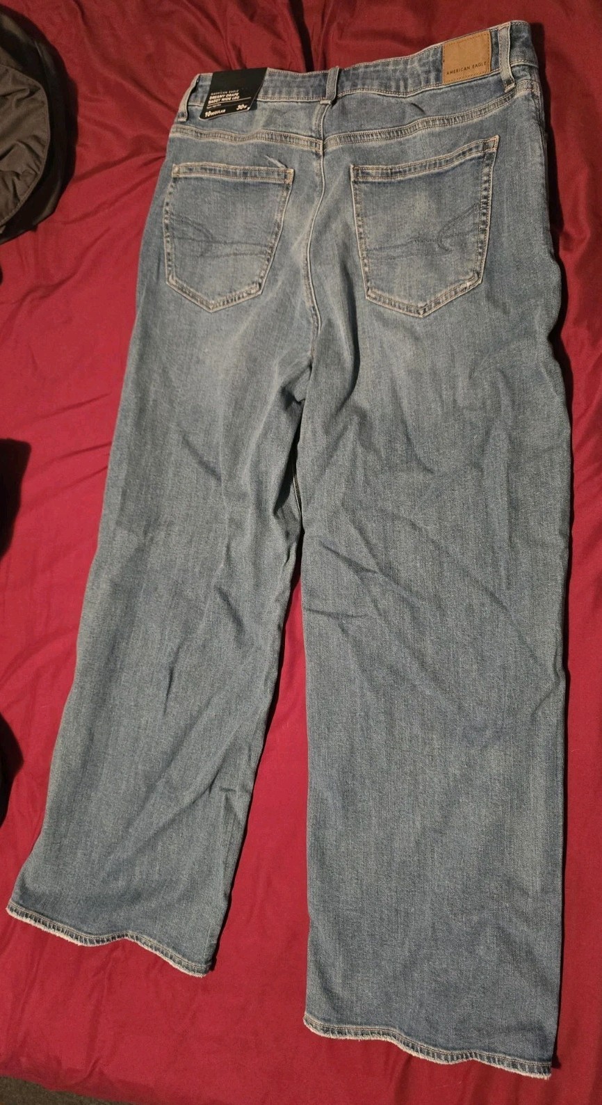 American Eagle Jeans Women Dreamy Drape Wide Leg 10 - photo 2