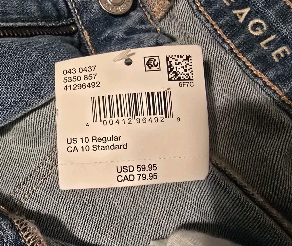 American Eagle Jeans Women Dreamy Drape Wide Leg 10 - photo 4