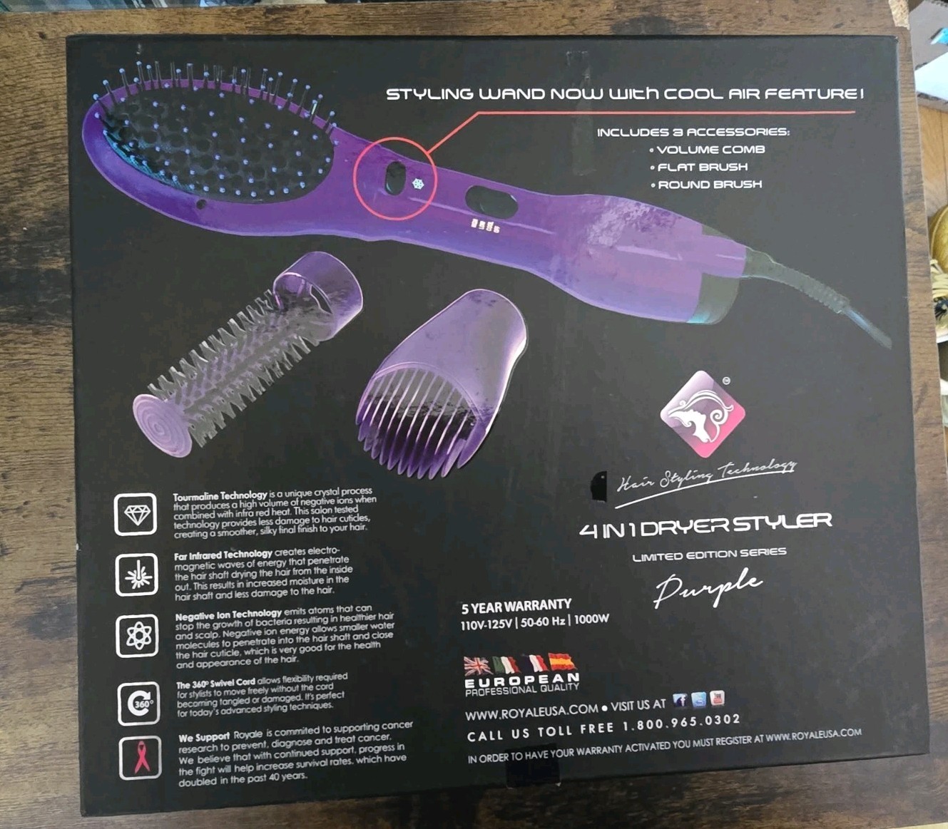 Royale 4-in-1 Hair Dryer Styler Set - photo 2
