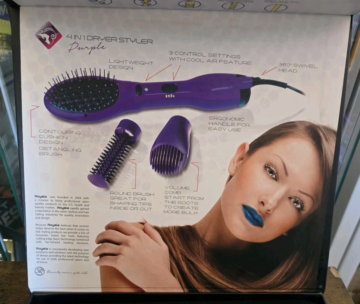 Royale 4-in-1 Hair Dryer Styler Set - photo 3
