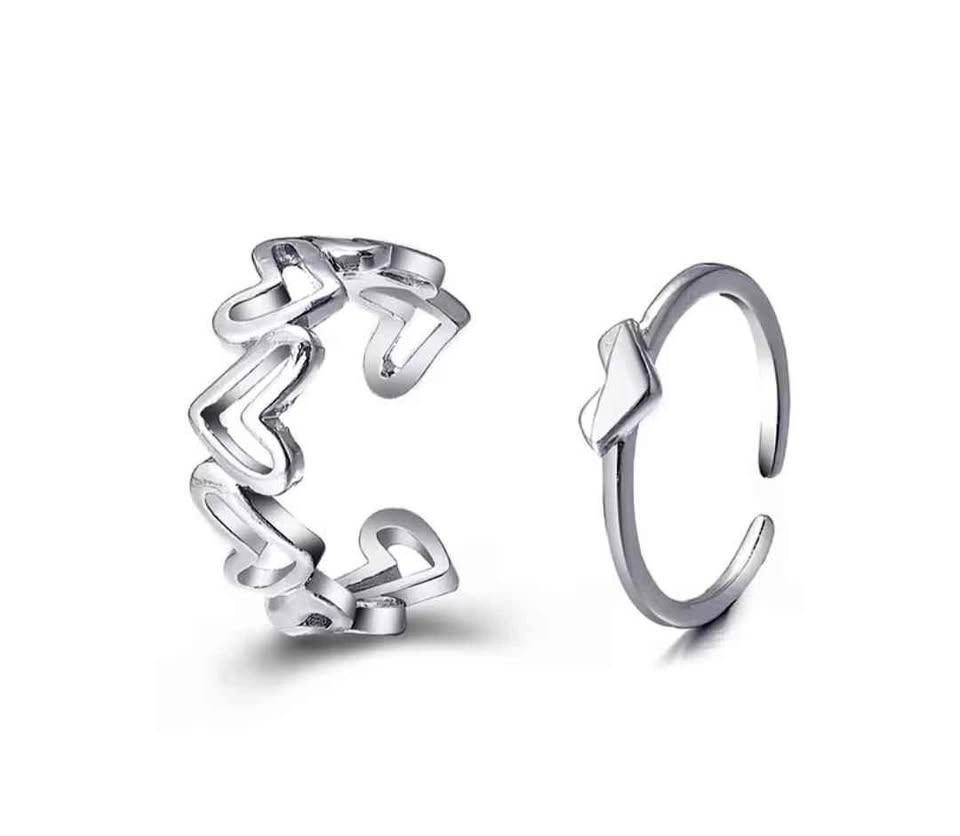 Heart rings