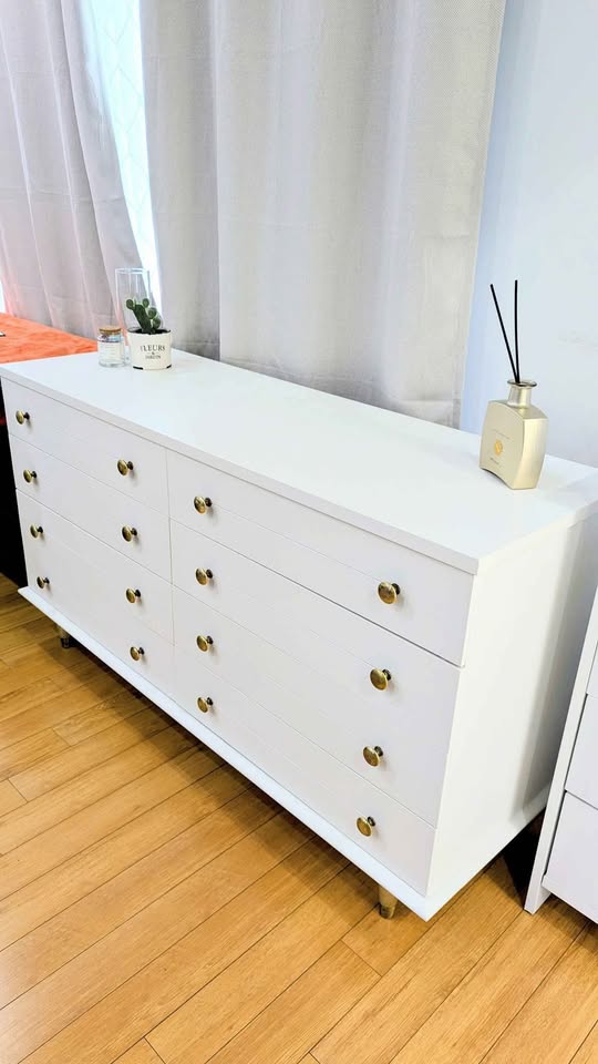 Classy Refinished MCM Accent Solidwood Dresser - photo 2