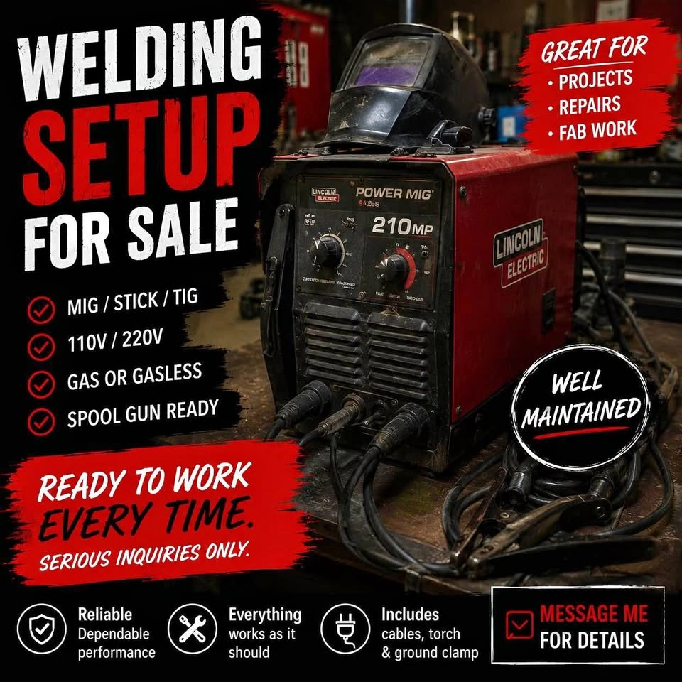 Mobile Welder for sale