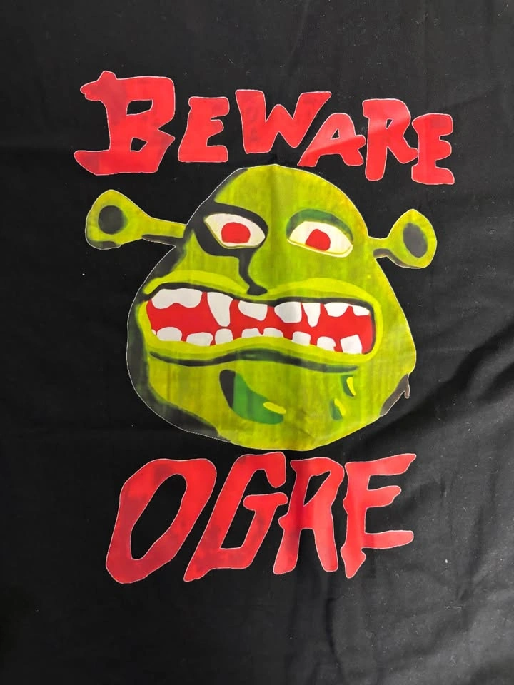Shrek Beware Ogre T-shirt & Ears Headband Set - photo 3