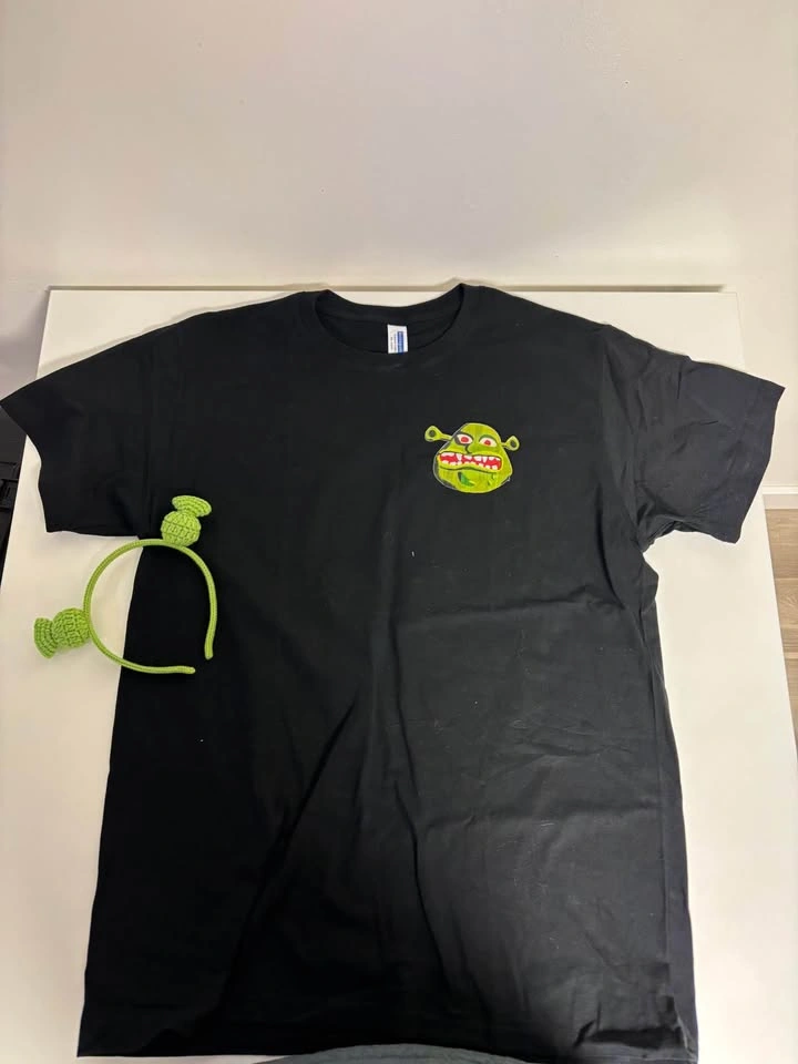 Shrek Beware Ogre T-shirt & Ears Headband Set - photo 5