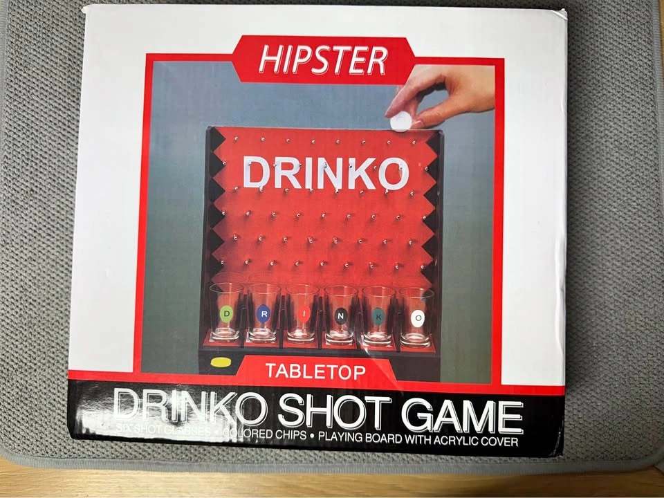 DRINKO - FUN DRINKING GAME / PARTY GAME BOARD GAME
