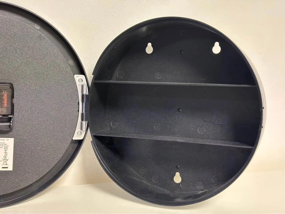 Hidden Wall Clock Safe Compartment - photo 2