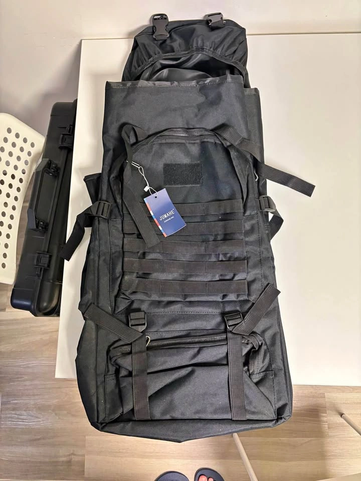 JUMAHE Black Tactical Hiking Backpack New